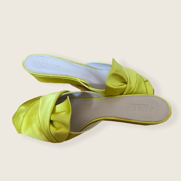 JCrew Chartreuse Shoes - Picture 3 of 5